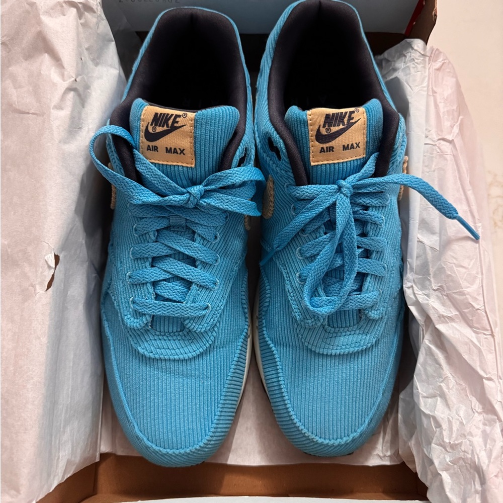 Nike Air Max 1 Premium ‘Baltic Blue Corduroy’ Size 10.5